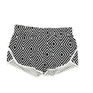 Geometric Loose Athletic Shorts